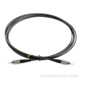 Cable de parche de fibra óptica de modo simple SC-SC Simplex